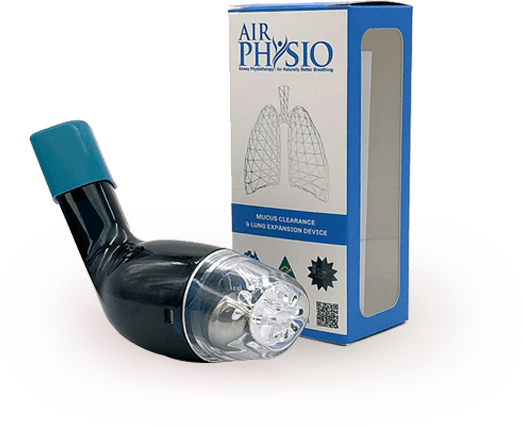 AirPhysio handheld OPEP device supplied by GiddyUp